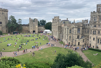 our stay at warwick castle